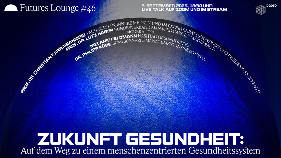 Zukunft der Gesundheit Menschzentriertes Gesundheitssystem